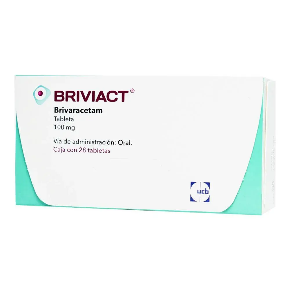 BRIVIACT 100MG TABLETAS CON 28