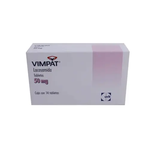 VIMPAT 50MG TABLETAS CON 14