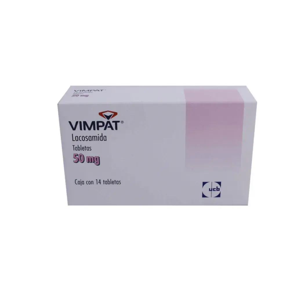 VIMPAT 50MG TABLETAS CON 14