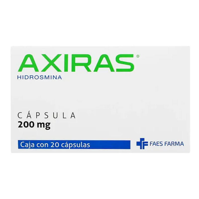 AXIRAS 200MG CAPSULAS CON 20