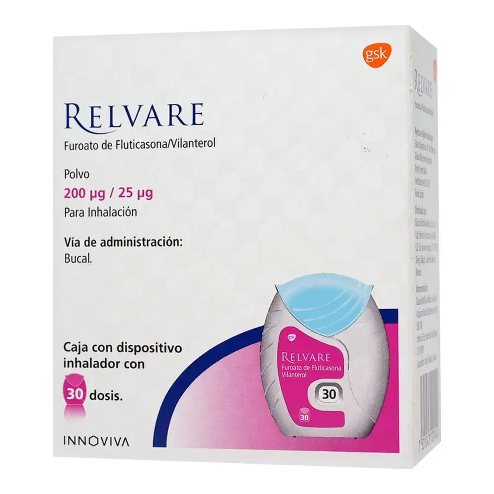 RELVARE 200/25MCG INHAL DOSIS 30