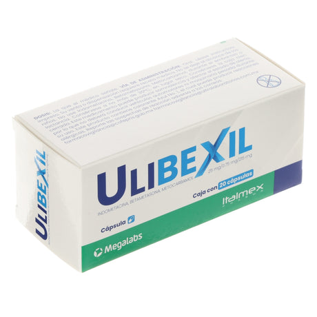 ULIBEXIL 25/.75/215 MG CAPSULAS CON 20