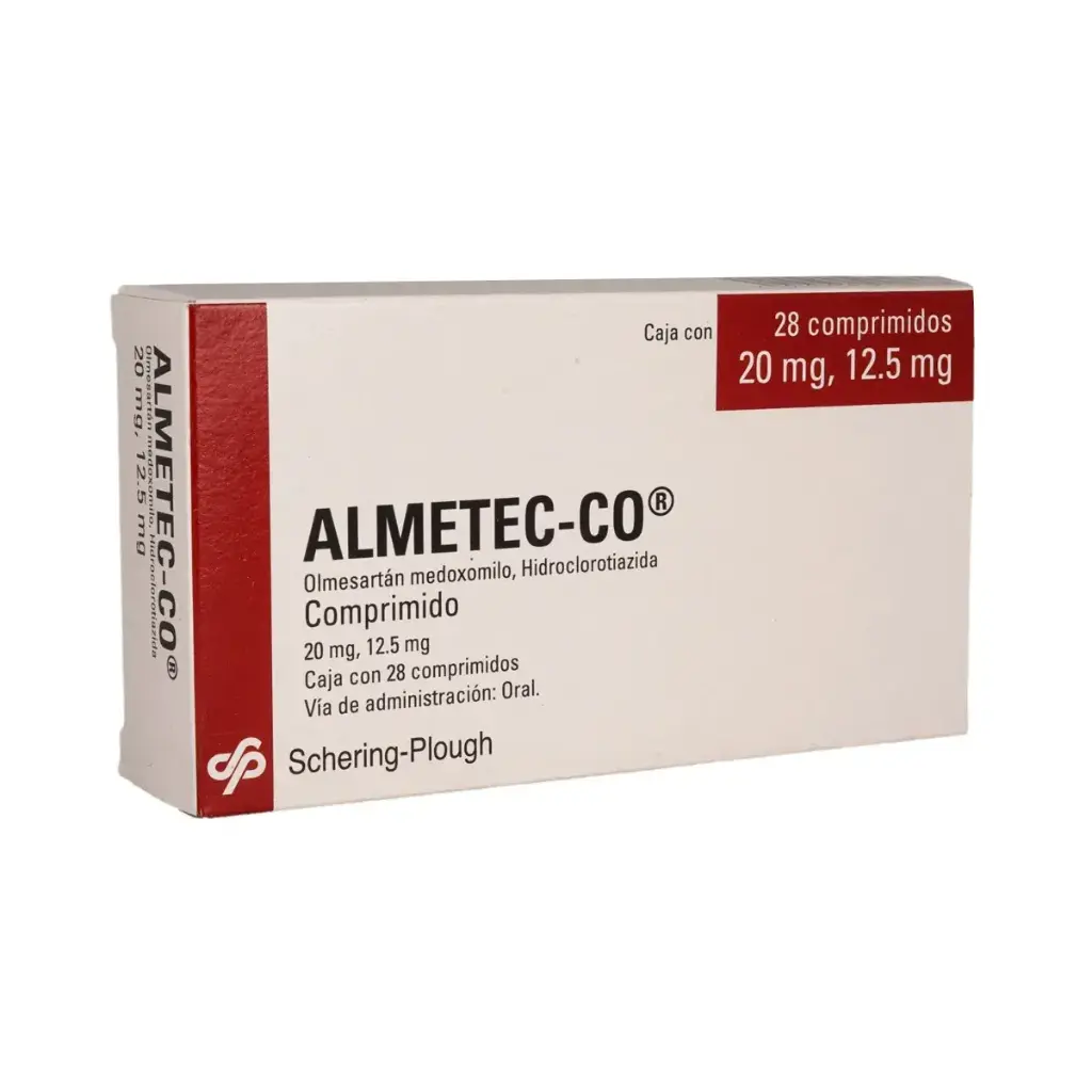 ALMETEC-CO 20/12.5MG COMPRIMIDOS CON 28