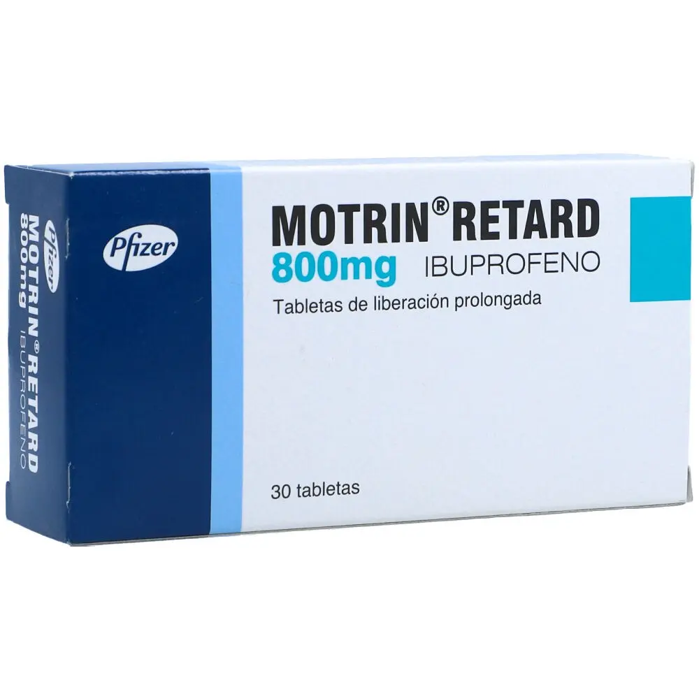 MOTRIN RETARD 800MG TABLETAS CON 30
