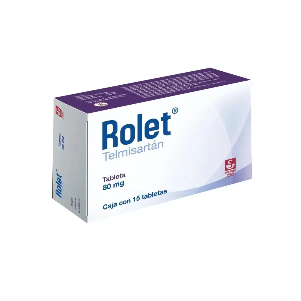 ROLET 80MG TABLETAS CON 15