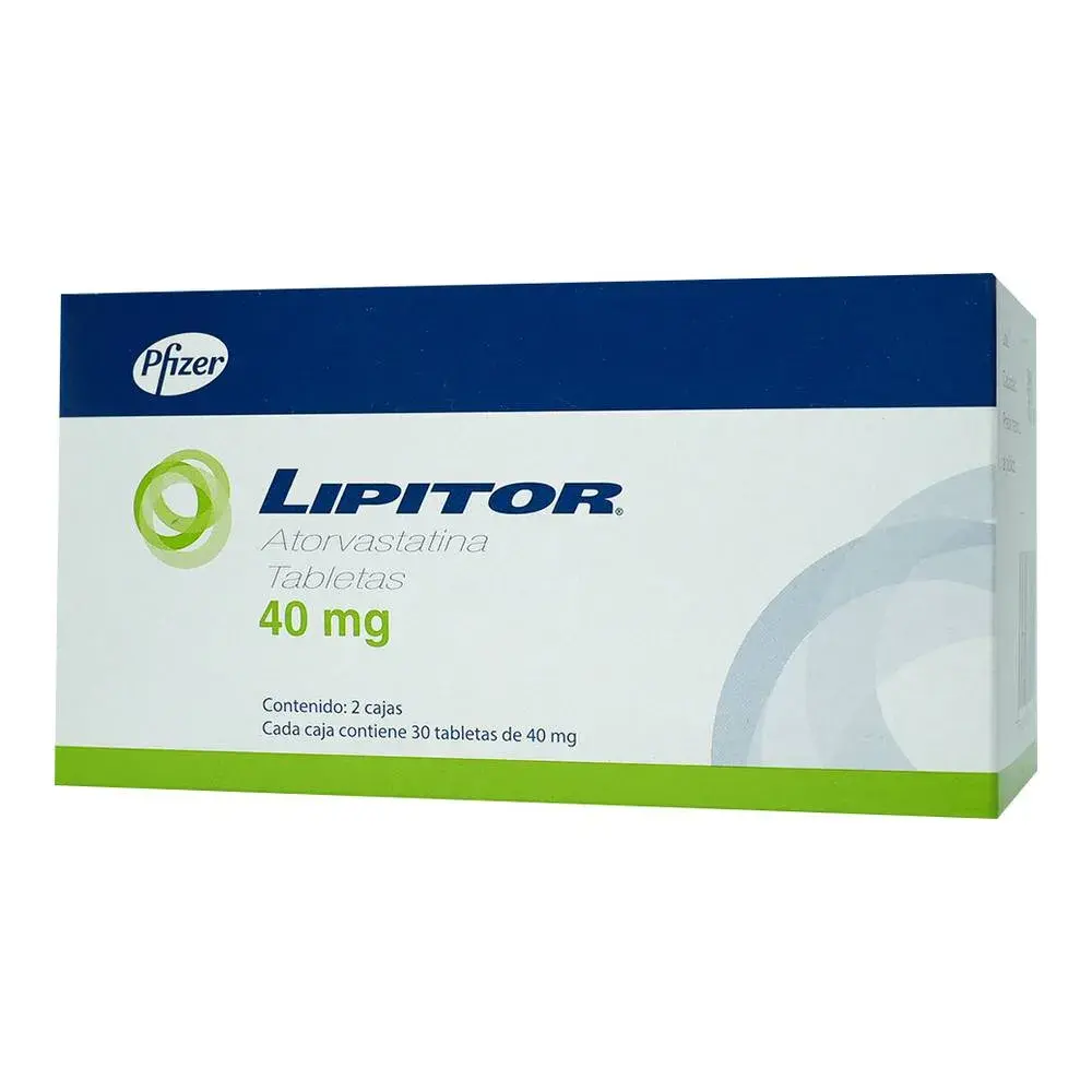 LIPITOR 40MG TABLETAS CON 30