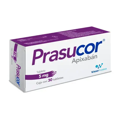 PRASUCOR 5MG CON 30