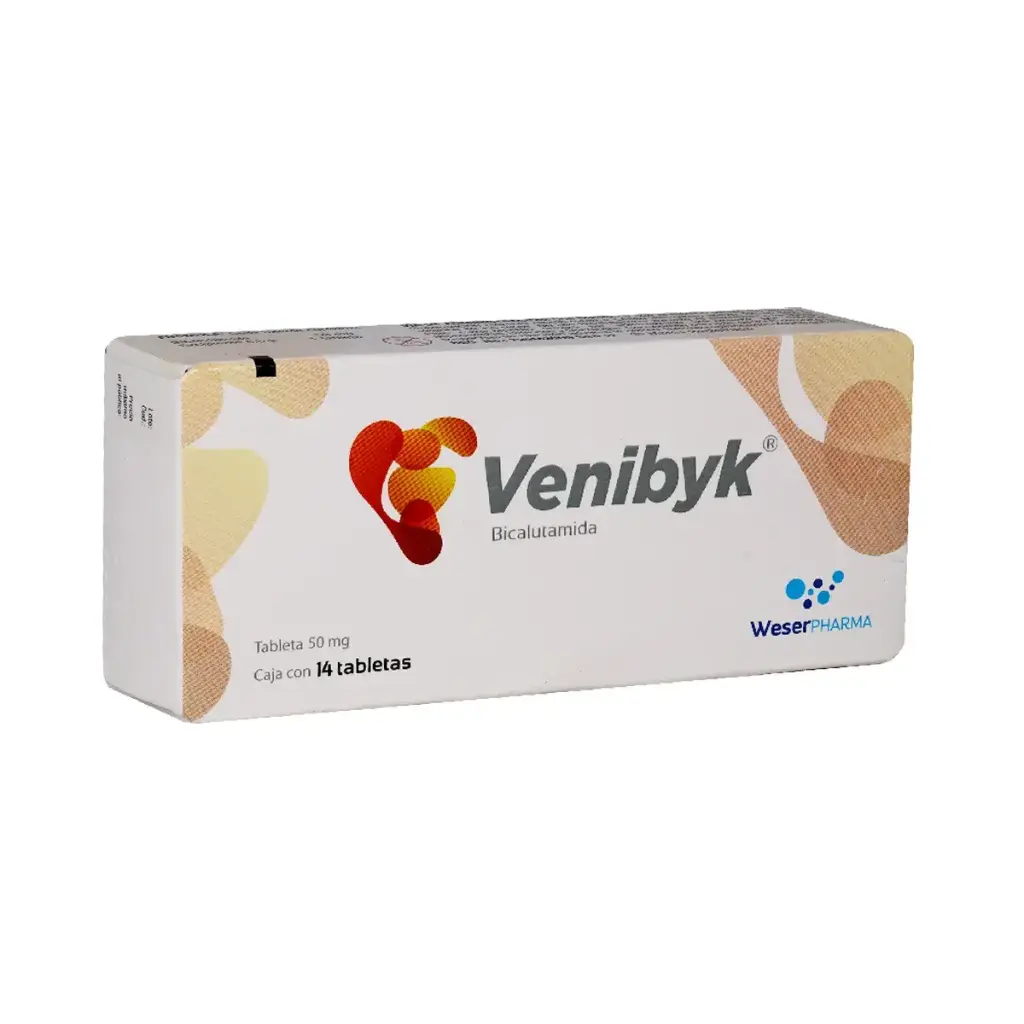 VENIBYK 50MG TABLETAS CON 14