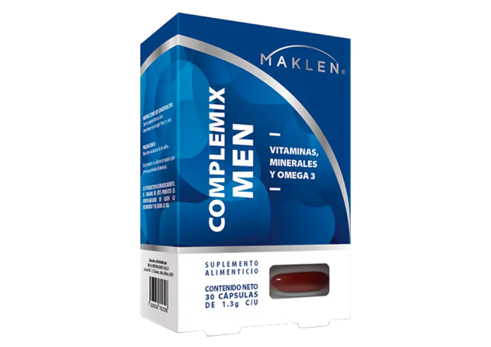 COMPLEMIX MEN MAKLEN CAPSULAS CON 30