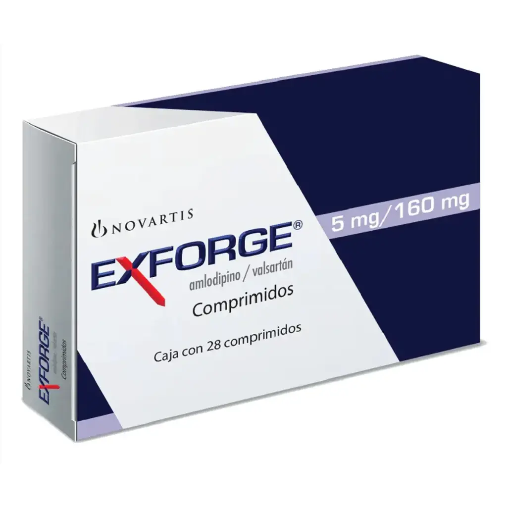 EXFORGE 5/160MG COMPRIMIDOS CON 28
