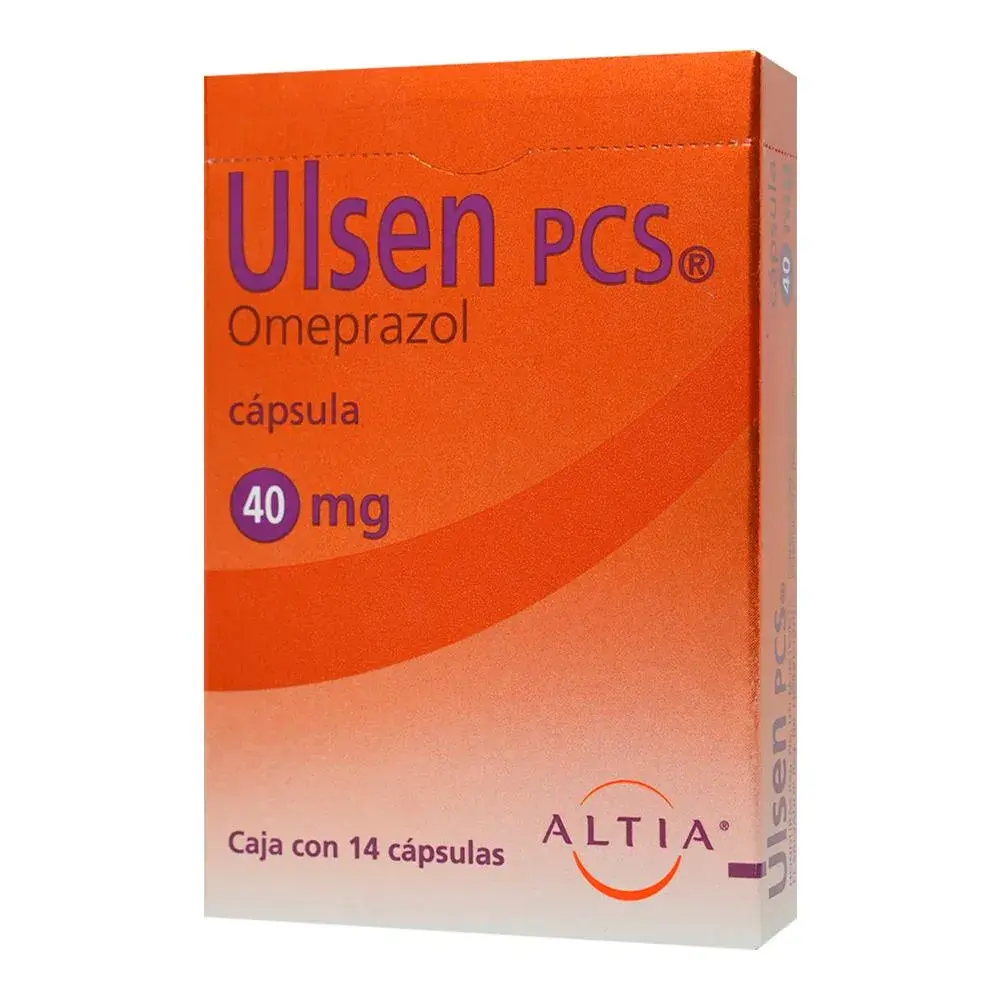 ULSEN PCS 40MG CAPSULAS CON 14