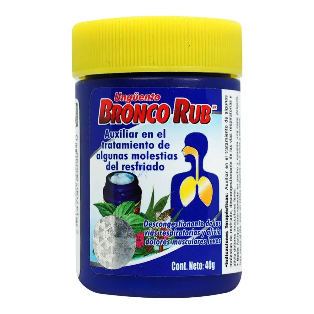 BRONCO RUB UNGUENTO 40G