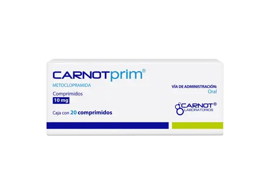 CARNOTPRIM 10MG COMPRIMIDOS CON 20