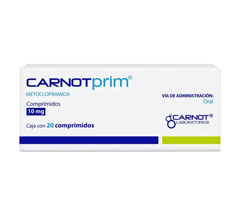 CARNOTPRIM 10MG COMPRIMIDOS CON 20