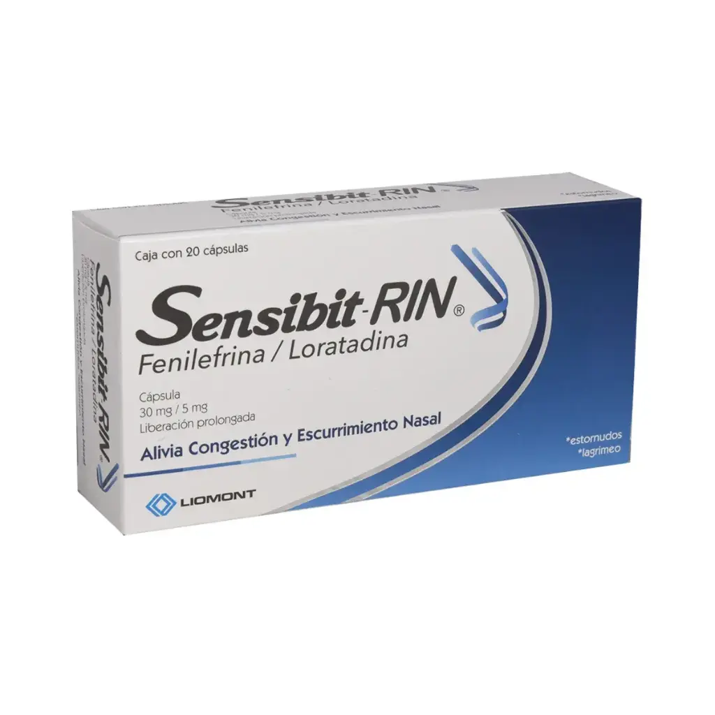 SENSIBIT RIN 30/5MG TABLETAS CON 20
