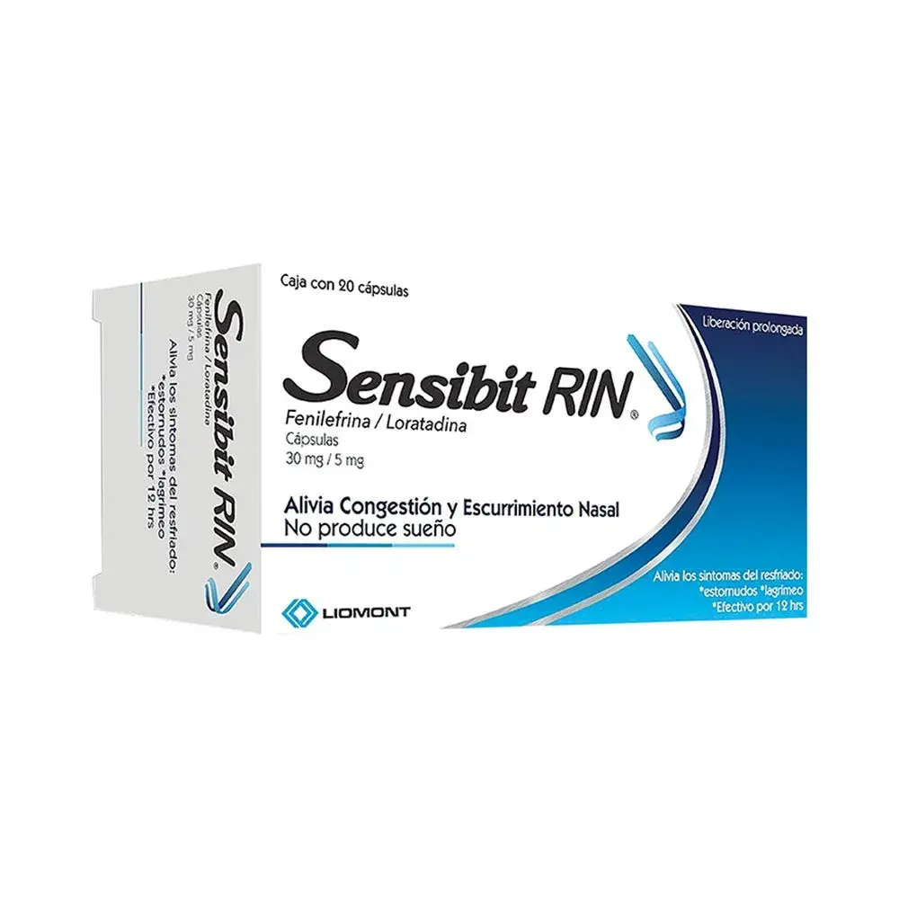 SENSIBIT RIN 30/5MG TABLETAS CON 20