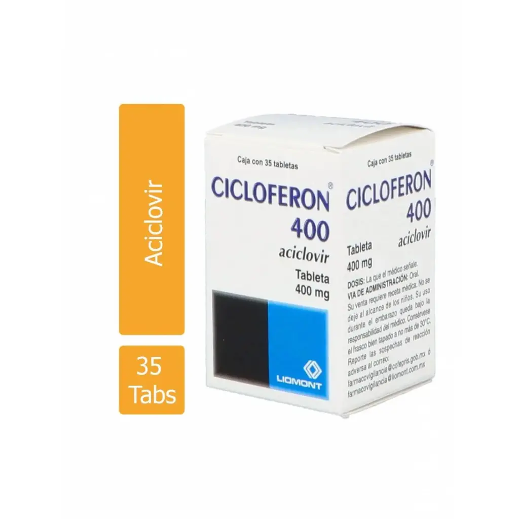 CICLOFERON 400MG TABLETAS CON 35