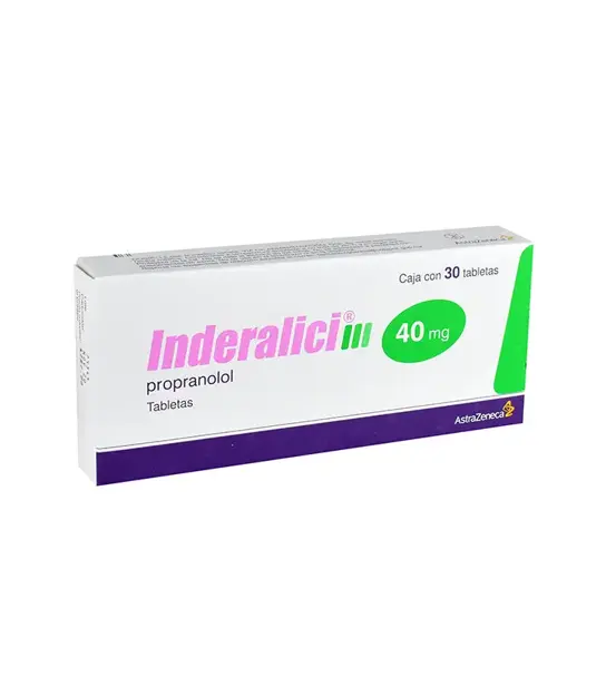 INDERALICI 40MG TABLETAS CON 30