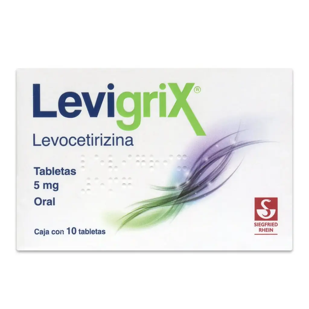 LEVIGRIX 5MG TABLETAS CON 10