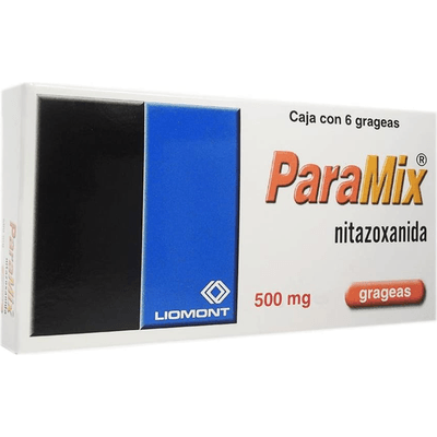 PARAMIX 500MG GRAGEAS CON 6