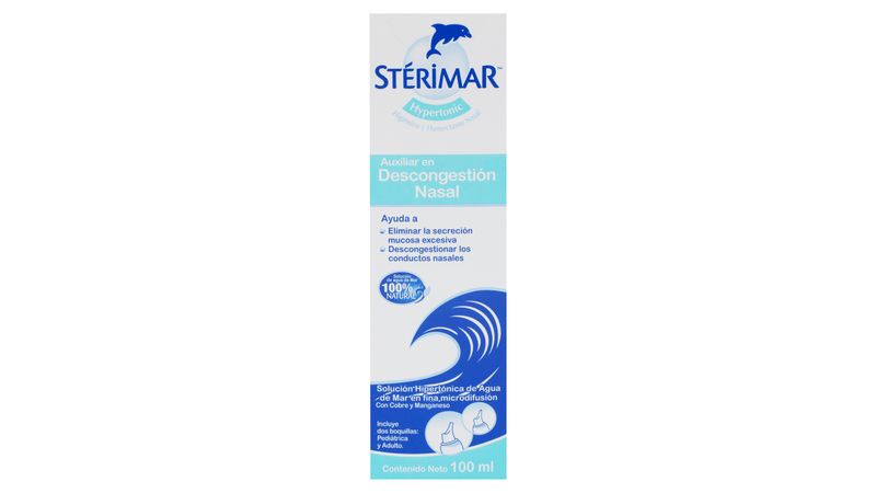 STERIMAR HYPERTONIC NASAL SPRAY 100ML