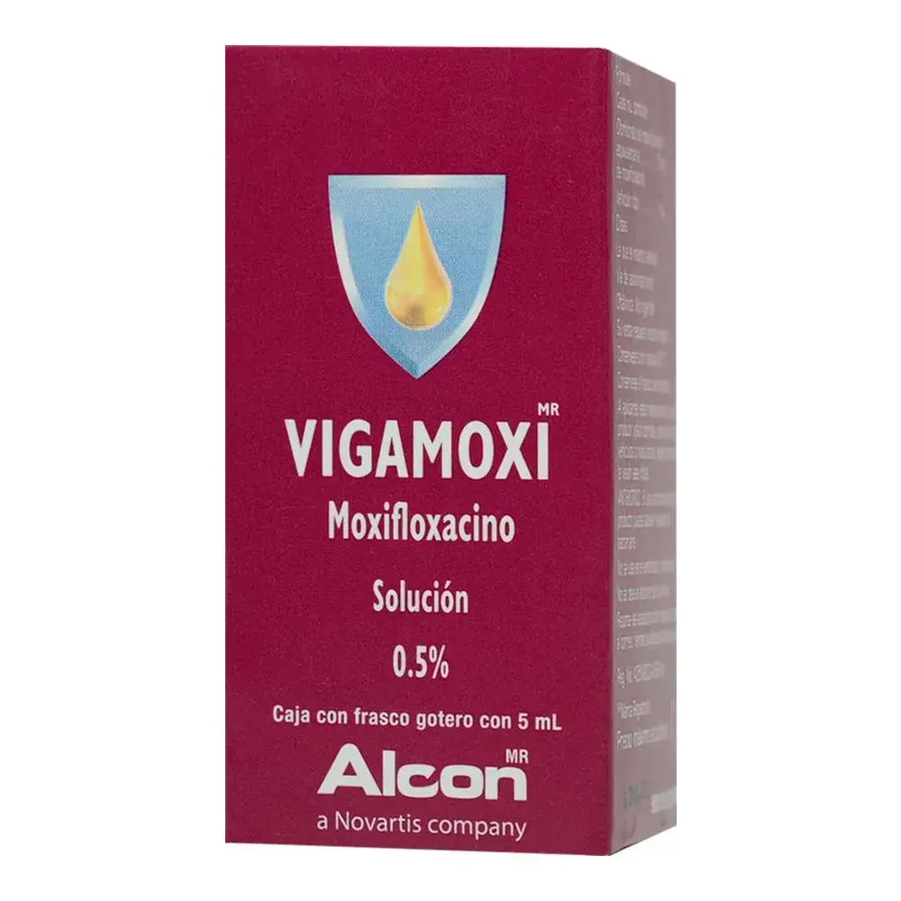 VIGAMOXI 0.5% SOLUCION OFTALMICAS 5ML