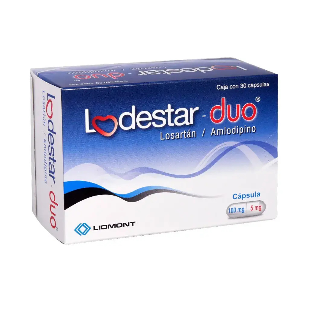 LODESTAR-DUO 100/5MG CAPSULAS CON 30