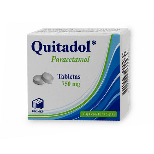 QUITADOL 750MG TABLETAS CON 10 (GI)