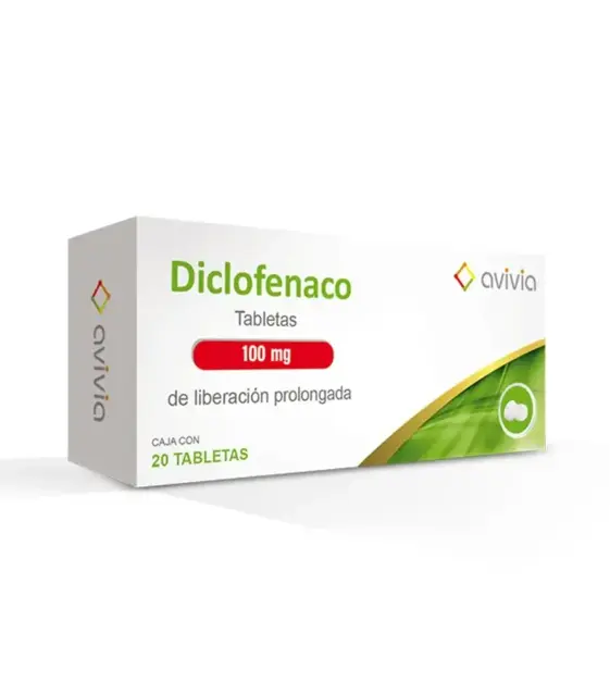 DICLOFENACO AVIVIA 100MG GRAGEAS CON 20 (GI)