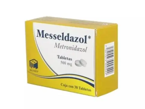 MESSELDAZOL 500MG TABLETAS CON 30 (GI)