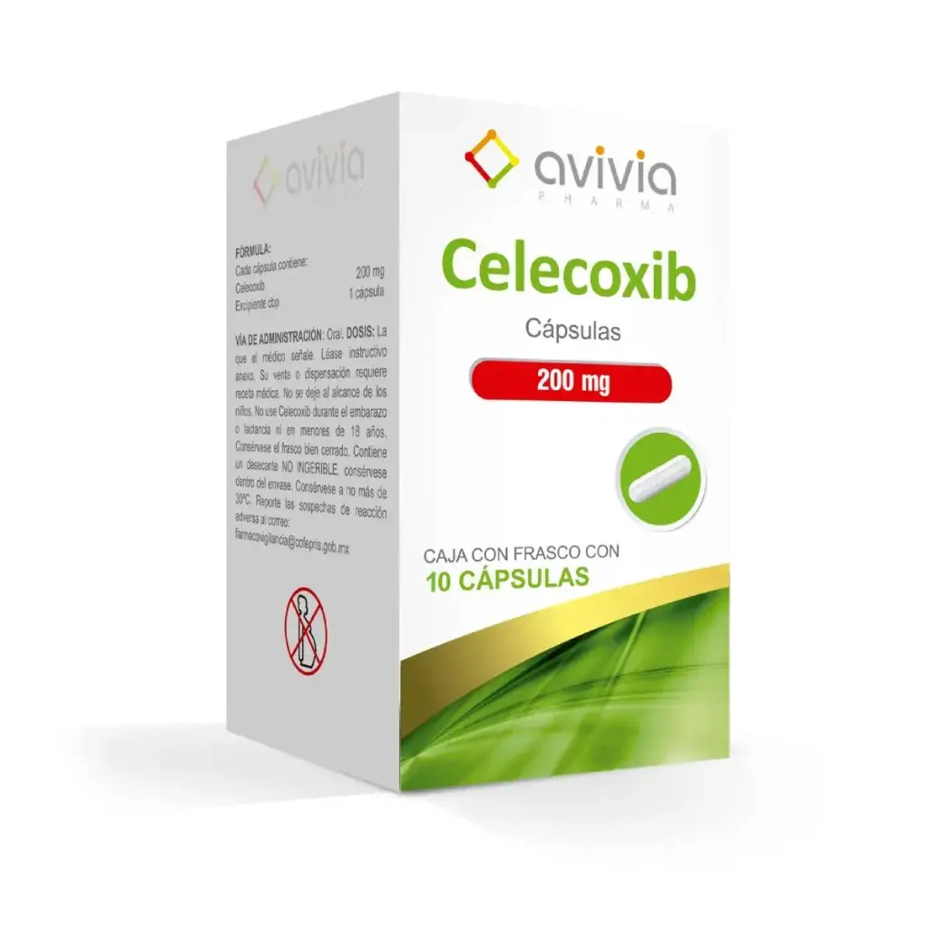 CELECOXIB AVIVIA 200MG CAPSULAS CON 10 (GI)