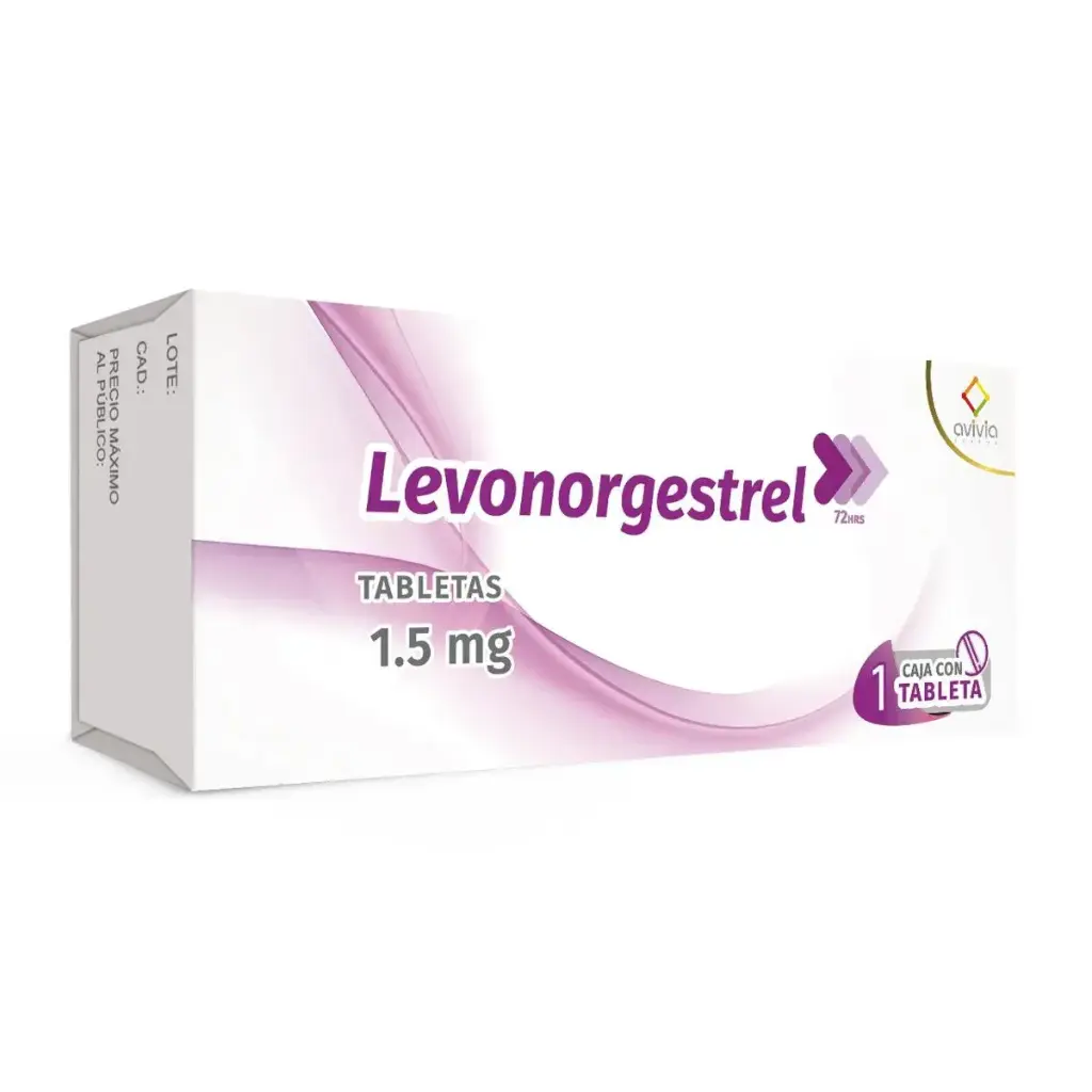 LEVONORGESTREL 1.5MG TABLETAS CON 1 (GI)
