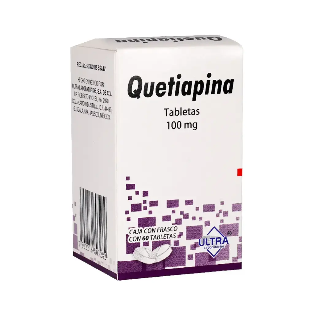 QUETIAPINA ULTRA 100MG COMPRIMIDOS CON 60 (GI)