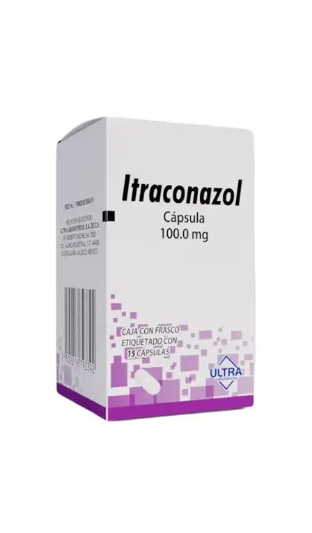 ITRACONAZOL ULTRA 100MG CAPSULAS CON 15 (GI)