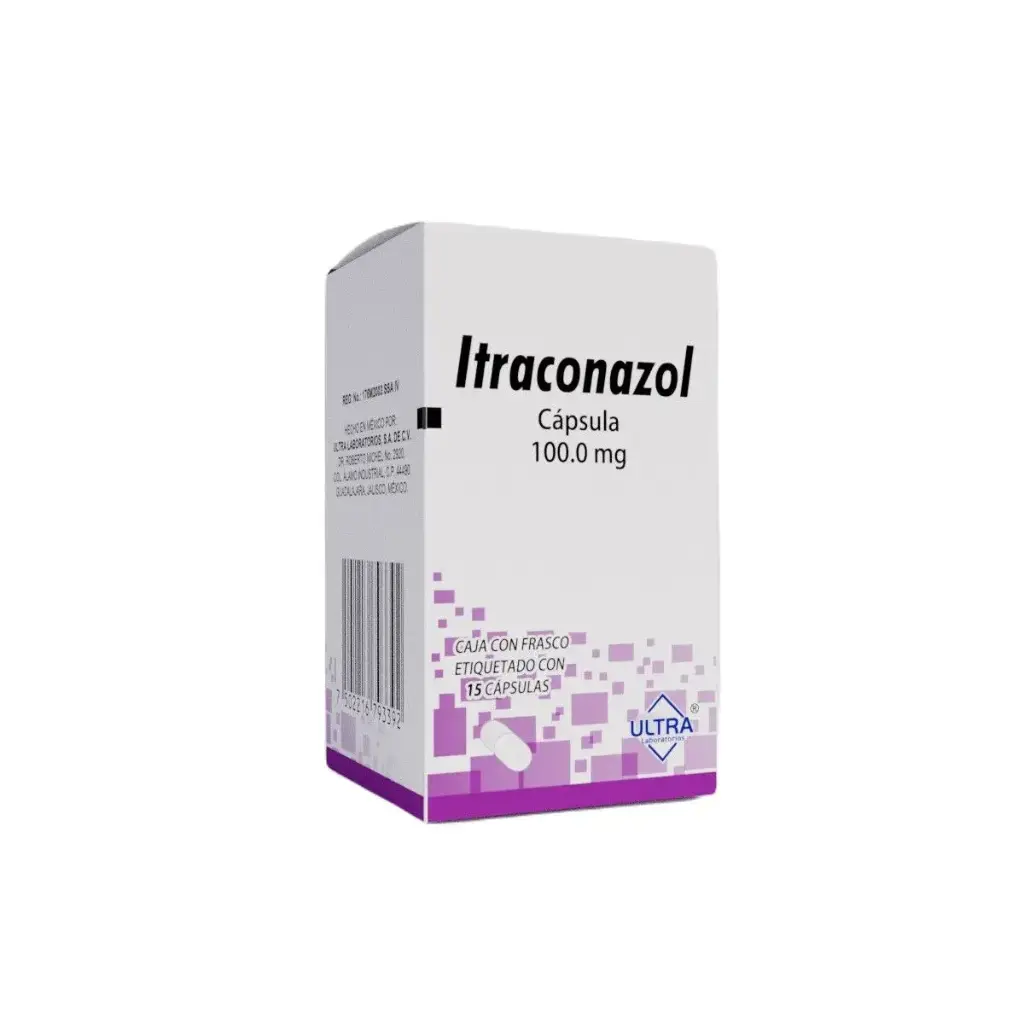 ITRACONAZOL ULTRA 100MG CAPSULAS CON 15 (GI)