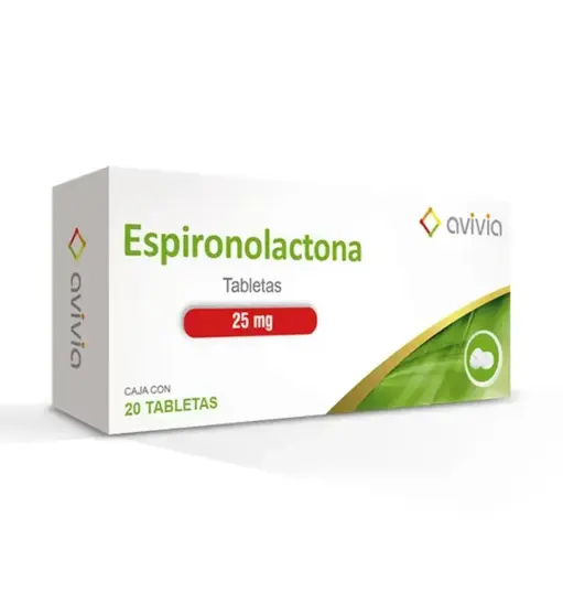 ESPIRONOLACTONA AVIVIA 25MG TABS CON 20 (GI)