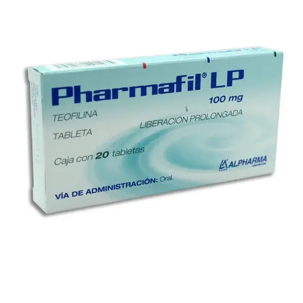 PHARMAFIL 100MG TABLETAS LP CON 20 (GI)