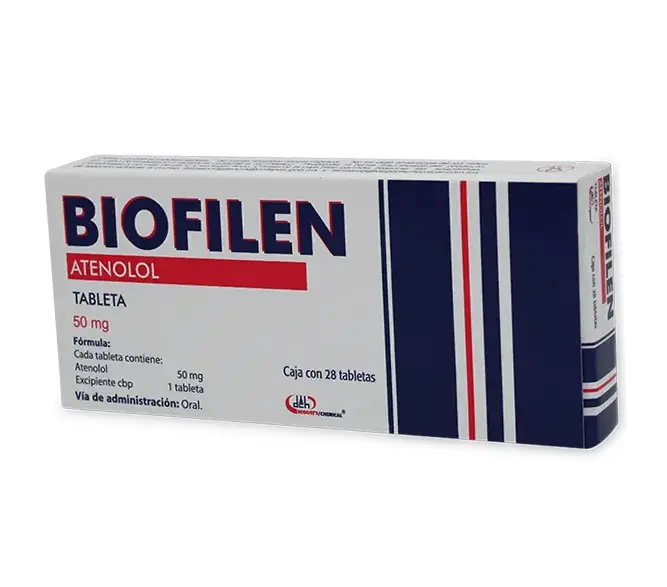 BIOFILEN 50MG TABLETAS CON 28 (GI)