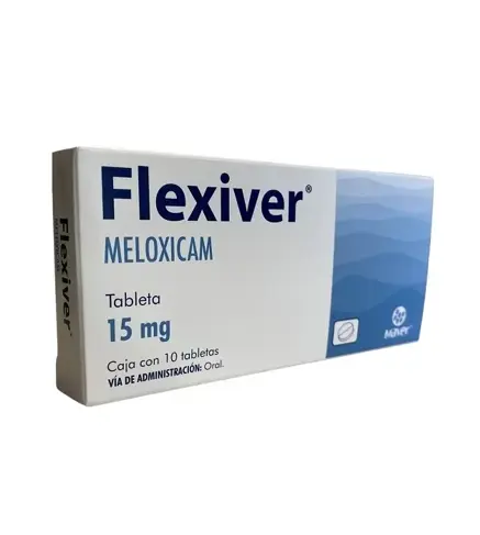 FLEXIVER 15MG TABLETAS CON 10 (GI)