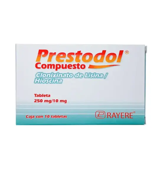 PRESTODOL COMP 250/10MG COMPRIMIDOS CON 10 (GI)