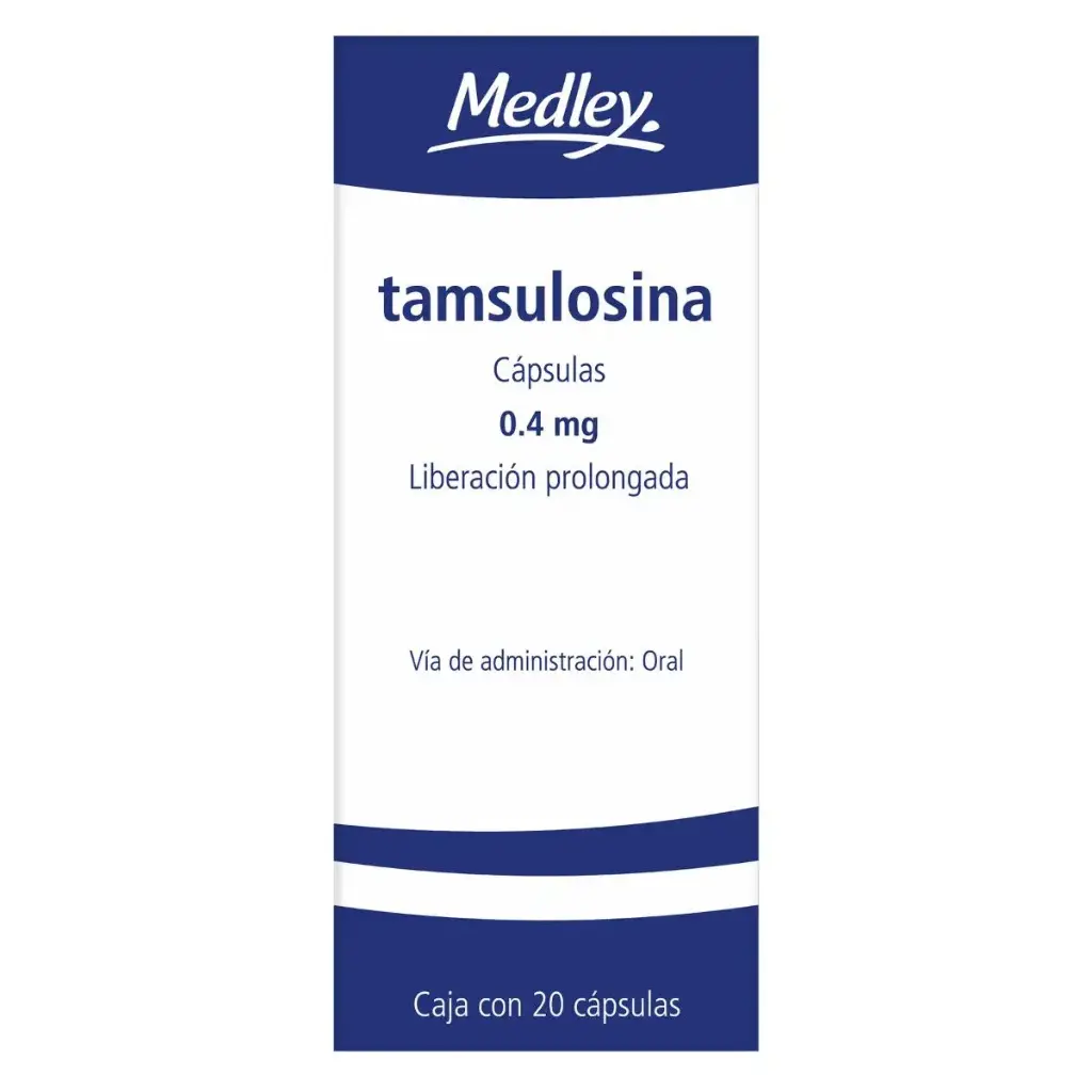 TAMSULOSINA MEDLEY 0.4MG LP CAPSULAS CON 20 (GI)
