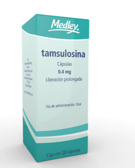 TAMSULOSINA MEDLEY 0.4MG LP CAPSULAS CON 20 (GI)