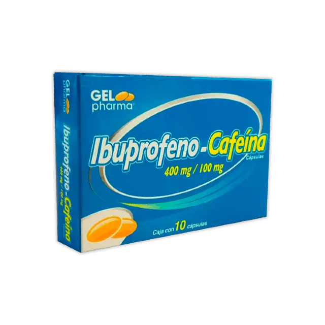IBUPROFENO-CAFEINA GELPHARMA CAPSULAS CON 10 (GI)