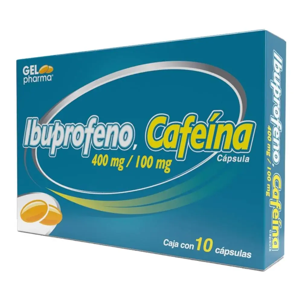 IBUPROFENO-CAFEINA GELPHARMA CAPSULAS CON 10 (GI)
