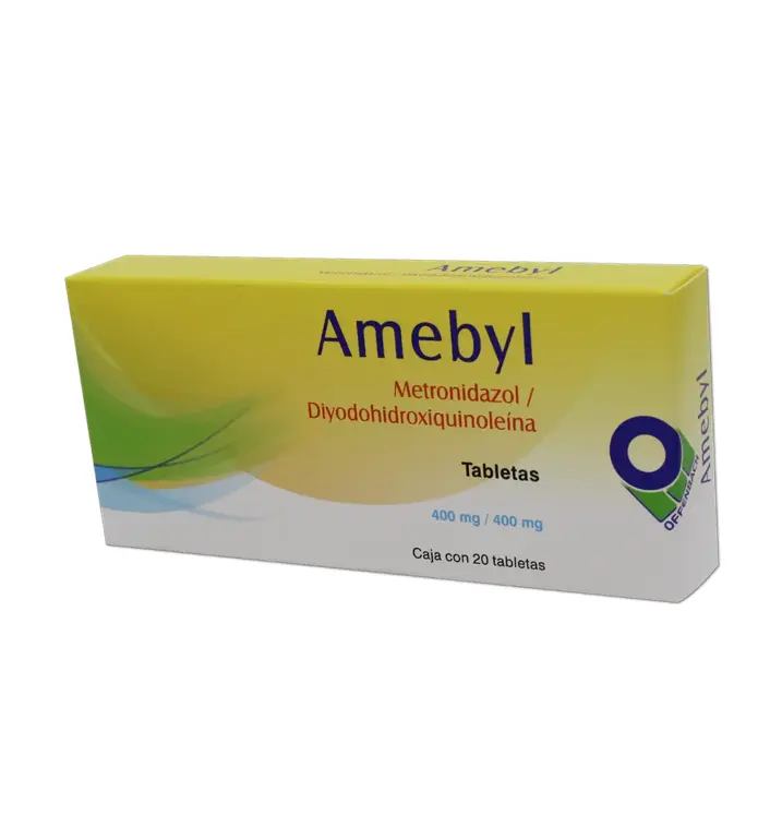 AMEBYL 400/400MG TABLETAS CON 20 (GI)