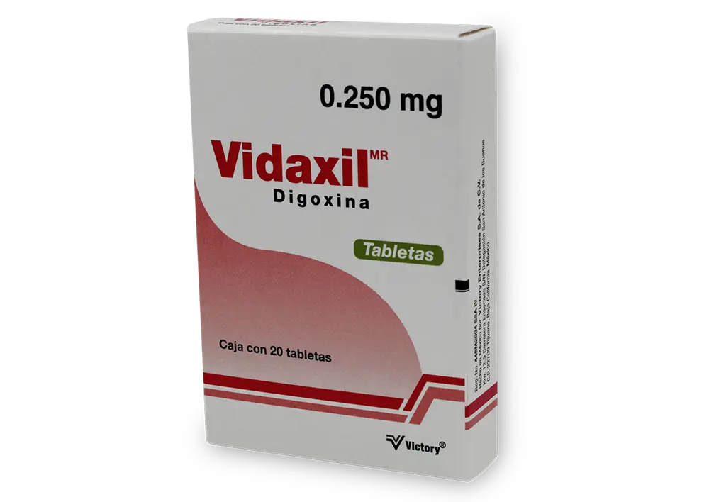 VIDAXIL 0.250MG TABLETAS CON 20 (GI)