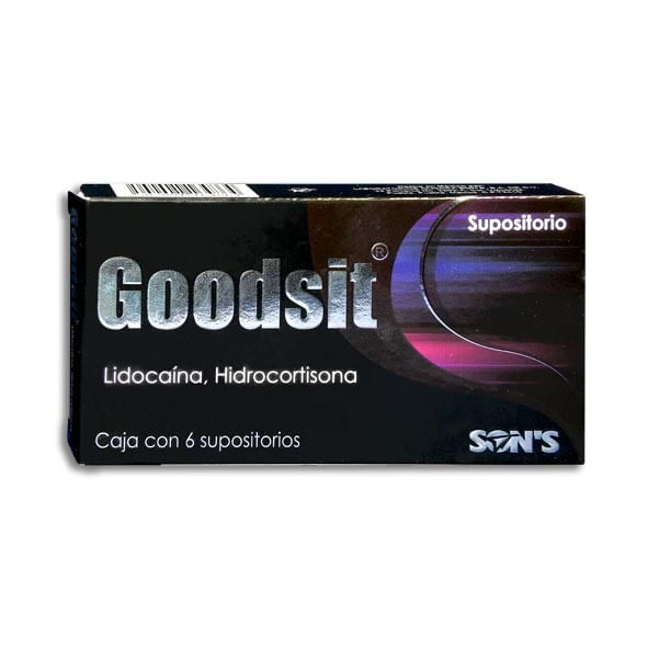 GOODSIT SUPOSITORIOS CON 6 (GI)
