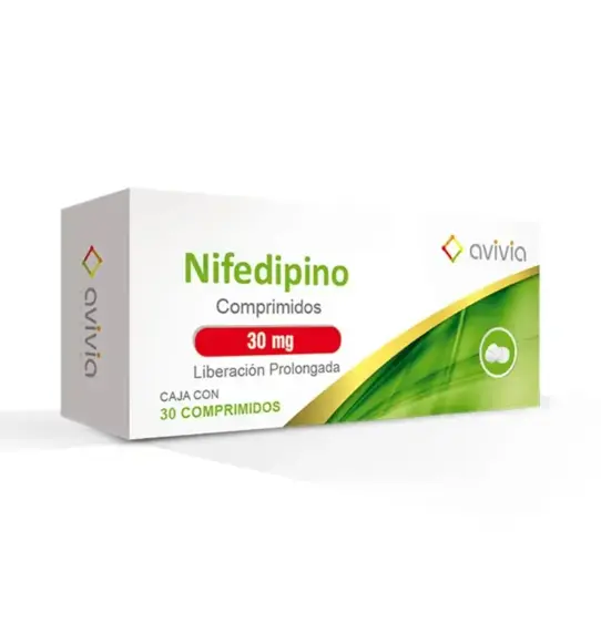 NIFEDIPINO AVIVIA 30MG COMP CON 30 (GI)