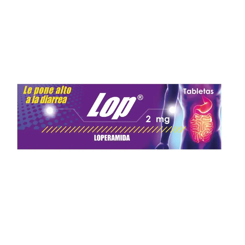 LOP 2MG TABLETAS CON 12 (GI)