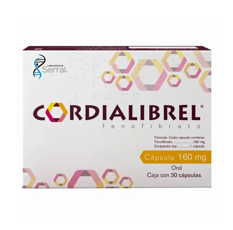 CORDIALIBREL 160MG CAPSULAS CON 30 (GI)